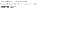 Desktop Screenshot of iiss.sirsidynix.net.uk